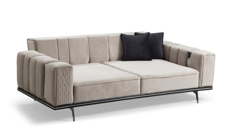 Norma Silver Sofa - 3