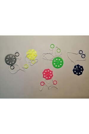 Nostalgisches String-Rüschen-Spielzeug 10 Stück - 80er 90er String-Rüschen 10 Stück - 4