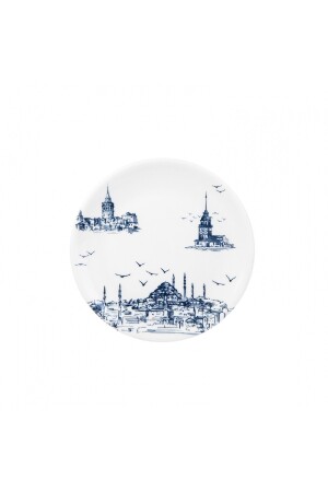 Nostalji Istanbul 1453 32 Parça 6 Kişilik Porselen Kahvaltı/servis Takımı 600.15.01.1410 - 4