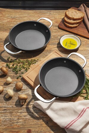 Nova Pro 2 Parça Granit Sahan Seti Çelik Kulp M60052500-50051 - Hisar