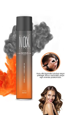 Nox Saç Spreyi 400 Ml - 4