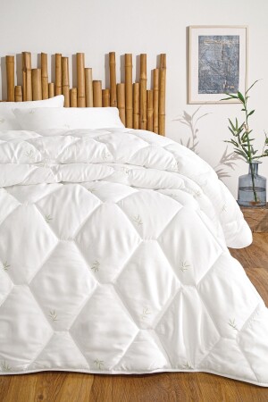 Nuevo Bamboo King Size Quilt 300 Gr/m2 – Weiß - 2