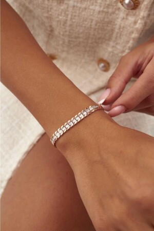 Null-Baguette-Diamant-Armband - 3