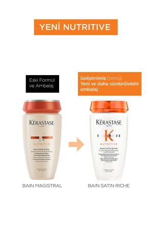 Nutritive Bain Satin Riche Intense Moisturizing Shampoo 250 ml - 5