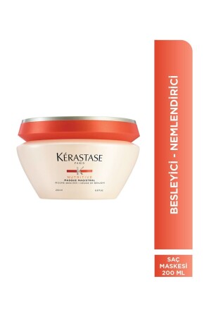 Nutritive Masque Magistral Aşırı Kuru Saçlar Için Yoğun Nem Veren Besleyici Maske 200ml - 2