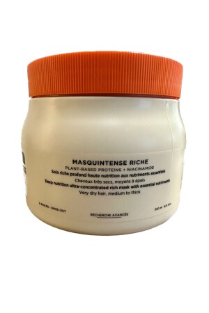 Nutritive Masquintense Riche Deep Nourishing Hair Mask 500 ml - 1