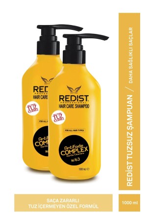 Nützlich – Reparierendes salzfreies Shampoo, 2 Stück, 1000 ml, Unisex-Produkt – enthält kein Salz für alle Haare - 1