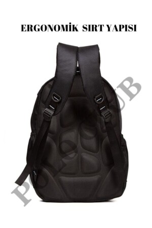 Nwp Herren-Rucksack Schwarz (Laptop, Notebook, Schule, Sport, Wandern, Reisen).Trekking, (32x47cm) NWP-VERLOREN - 6