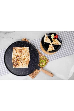 Oaks Fladenbrot-Pizzagrillpfanne aus Gussgranit OAK001 - 4