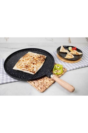 Oaks Fladenbrot-Pizzagrillpfanne aus Gussgranit OAK001 - 2