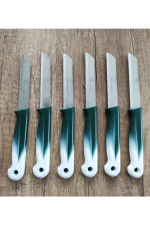 Obstmesser-Set, 6 Stück, Küchenmesser-Set, Fleisch, Brot, Gemüse, Obst, Zwiebeln, Gebäck, Fleisch, Kochmesser, Metzgermesser, HBMB00001VY - 7