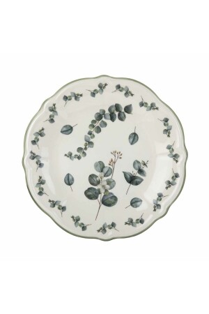 Ocaliptus Stoneware 26 Parça 6 Kişilik Kahvaltı Takımı Yeşil 2003KHTK0005|114 - 6