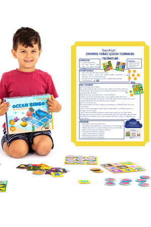 Ocean Bingo – Kinder-Bingo zum Thema Ozean 2–6 Jahre 972232 - 8