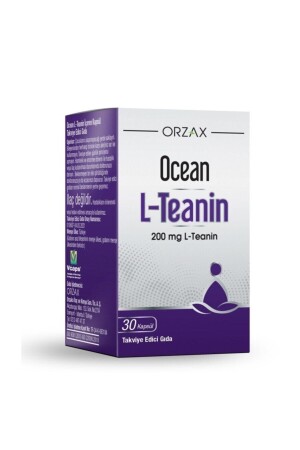 Ocean L-teanin ( 200 Mg L-theainine) 30 Kapsül - 1