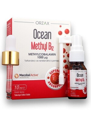 Ocean Methyl B12 1000 Mg 10 Ml Dilaltı Sprey / 66 Doz - 2