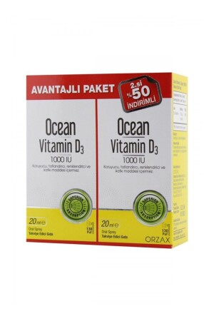 Ocean Vitamin D3 1000 Iu 2 X 20 ml - 2