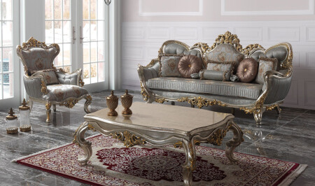 Odette klassisches Sofa-Set - 2