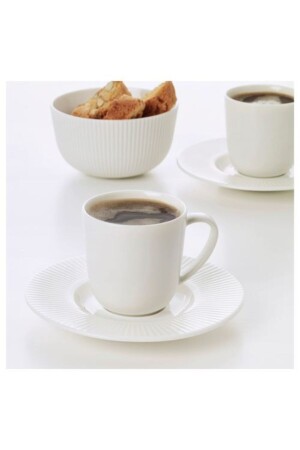 Ofantlıgt Espresso-Kaffeetasse, Becher, Porzellan, 7 cl, 1 Stück, IKEA_OFANTLIGT_7CL - 4