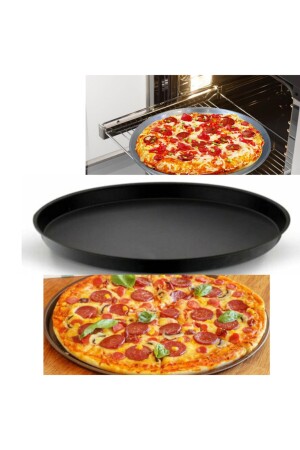 Ofen-Pizza-Pfanne, Herdplatte, Pfannkuchen-Crêpe-Flip-Pfannkuchen-Blatt, Puzza-Blatt - 3