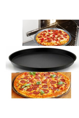 Ofen-Pizza-Pfanne, Herdplatte, Pfannkuchen-Crêpe-Flip-Pfannkuchen-Blatt, Puzza-Blatt - 2