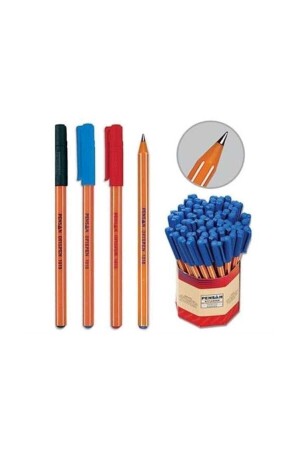Officepen Kugelschreiber Blau 60er Pack T253 - 1