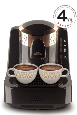 OK001 Okka Türkische Kaffeemaschine – Schwarz - 2