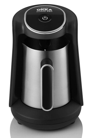 Okka Minio Pro OK0010-K Türkische Kaffeemaschine, Stahl, Chrom - 5