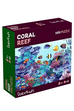 Okyanus Mercan Resifi Mini Puzzle 40 Parça 4 Yaş - 1