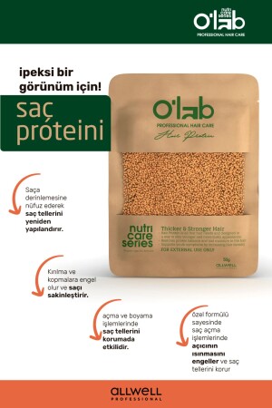 O'lab Hair Care New Protein- Saç Bakım Proteini - 1