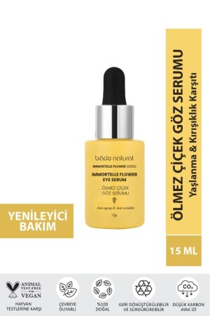 Ölmez Çiçek Yaşlanma Ve Kırışıklık Karşıtı Göz Serumu 15 ml - 2