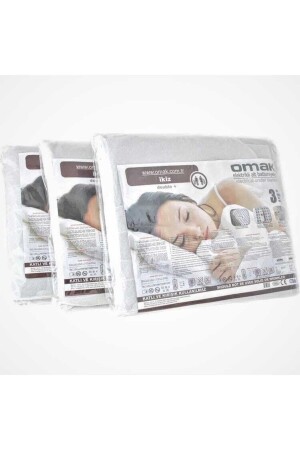 غطاء كهربائي مقاسي الملك (لديه ميزة مضادة للفيروسات) - Omak