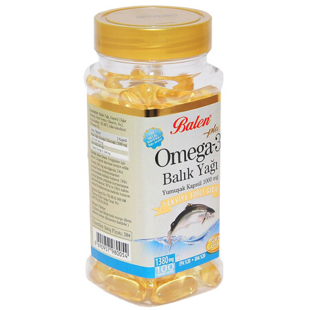 Omega 3 Plus+ Fischöl Soft 100 Kapseln - 6