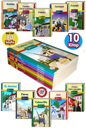 Ömer Seyfettin Story Set 10er Set - Gönül Yayincilik