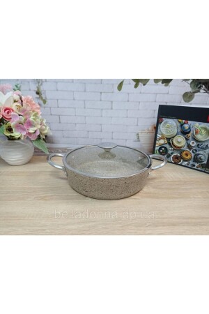 Oms 3316 Indüksiyonlu Granit Karnıyarık Tencere 28 X 8 Cm Kumbeji dop10673169igo - 4