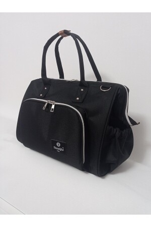 Omuz Askılı Anne Bebek Bakım Kol Çantası Gümüş Fermuarlı - Beautiful Bag