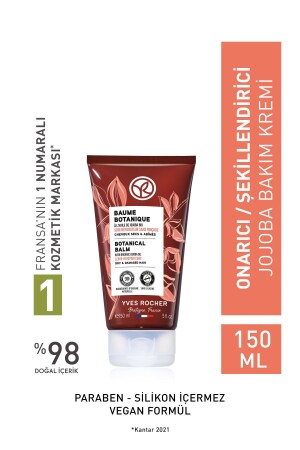 Onarıcı-Şekillendirici (Baume Botanique) Jojoba Prebiyotik Bakım Kremi - Vegan-150 ml - Yves Rocher