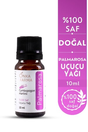 Onka Farma 100 % reines ätherisches Palmarosaöl – 10 ml - 1