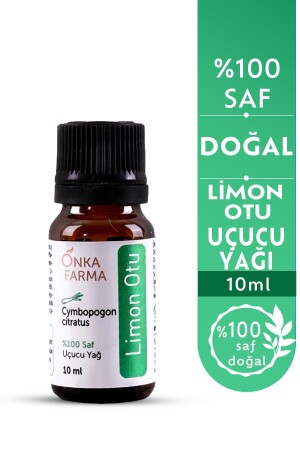 Onka Farma 100 % reines ätherisches Zitronengrasöl – 10 ml - 2