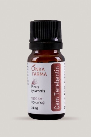 Onka Farma ätherisches Pinien-Terpentinöl – 100 % rein natürlich, ohne Zusatzstoffe – 10 ml - 2