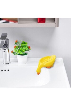 Ördek tasarımlı Sabunluk El yıkama sabun koyma yeri - 2