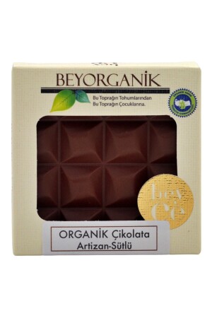 Organik Çikolata Artizan - Sütlü 40gr - 1