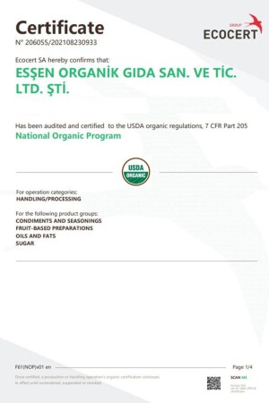 Organik Domates Salçası (tuzsuz) 650 Gr - 4