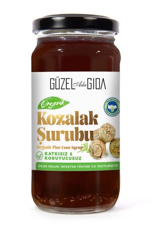 Organik Kozalak Şurubu 230 ml ( Çam Kozalağı Şurubu ) - 2