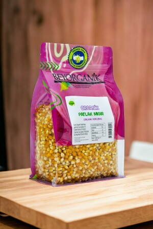 Organik Patlak Mısır 1kg - 3