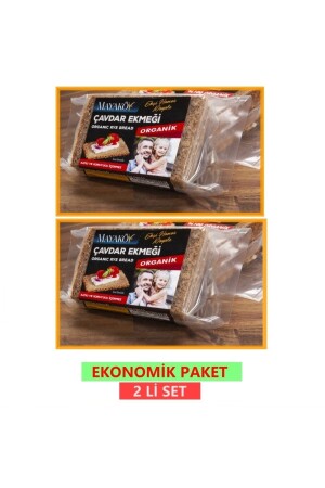 Organik Saf Çavdar Ince Dilim Ekmek 2 X 400 G 2 Li Set - 2