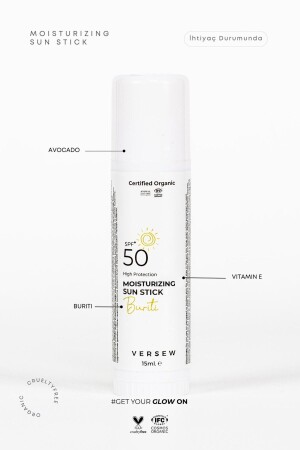 Organik SPF 50- Nemlendirici Etkili Güneş Koruyucu Stick - 5