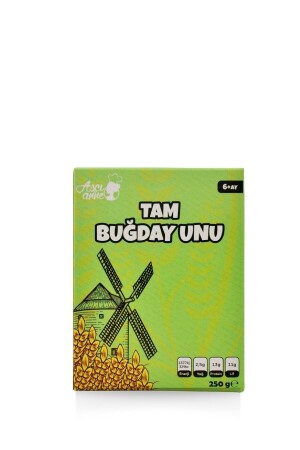 Organik Tam Buğday Unu (6 AY) 250 Gr. - Aşçıanne
