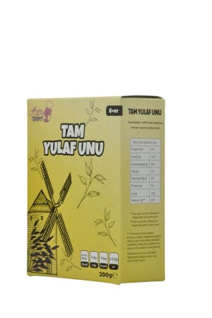 Organik Tam Yulaf Unu (6 AY) 200 Gr. - 3