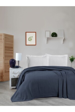 Örgü Pike- Örgü Battaniyesi- Kalın Iplik- Ev Dekorasyonu- Çift Kişilik 220*240 - Mulberry