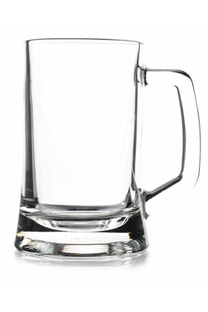 Original 1. Klasse Glas 310 Cc. 6 Latte-, Ayran-, Bier-, Softdrink- und Wassergläser mit Henkeln. Paşabahçe Modell 310 CC. 6er - 1